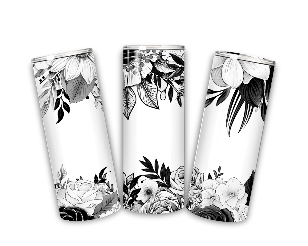 Customizable 20 ounce Skinny Tumblers (Five Designs)
