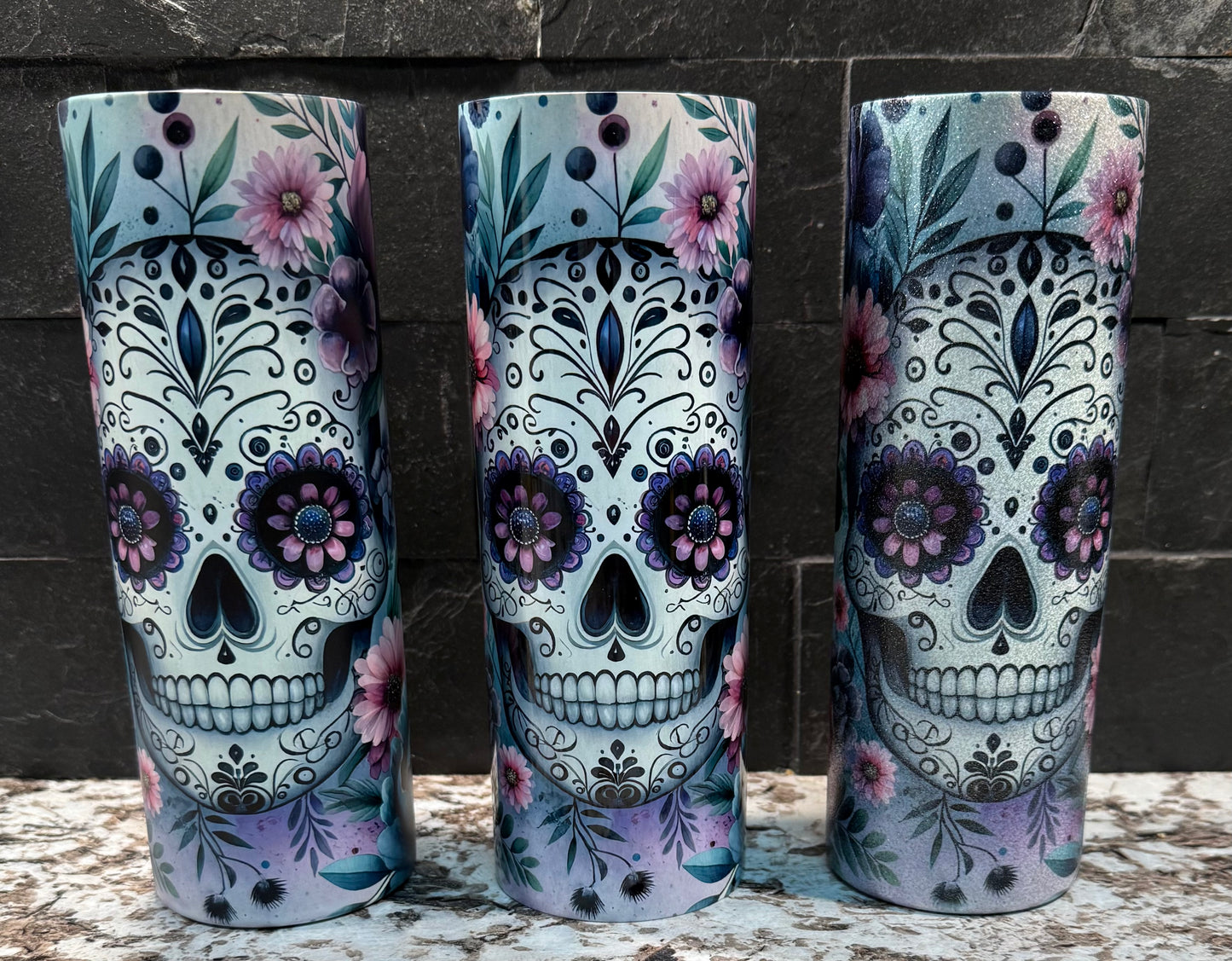 Day of the Dead #5 - 20 Ounce Skinny Tumbler