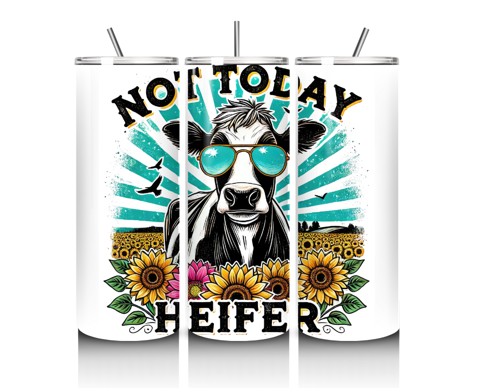Highland Cows and One Random Heifer Collection 20 oz. Skinny Tumblers