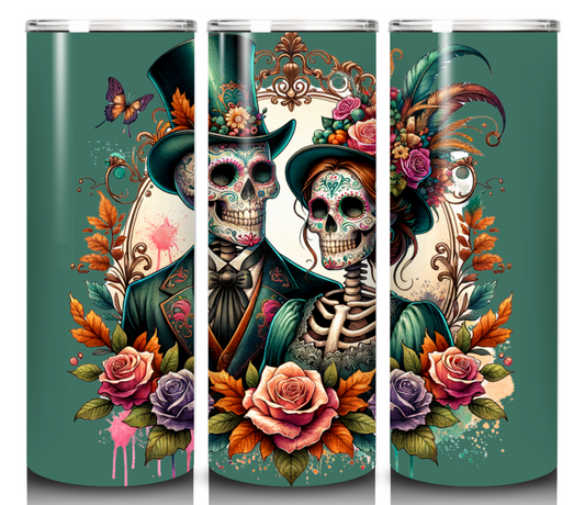 Day of the Dead #4 - 20 Ounce Skinny Tumbler
