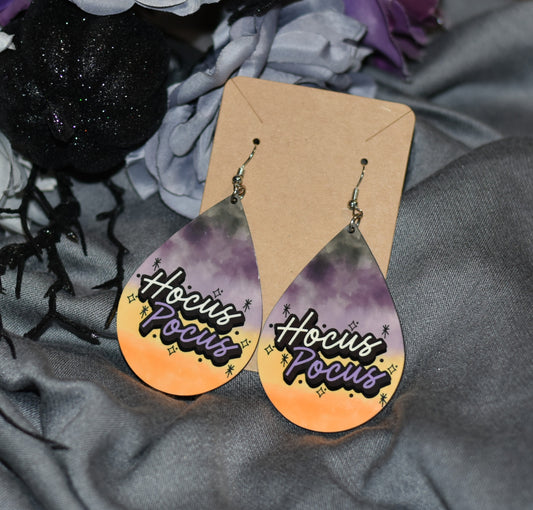 Hocus Pocus Teardrop Earrings