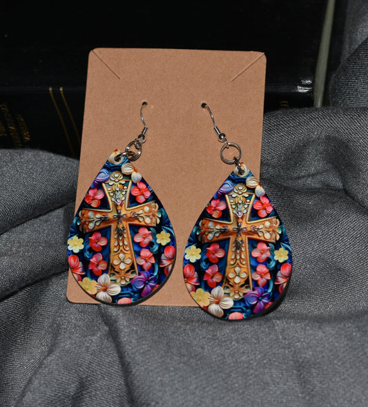 Cross Earrings