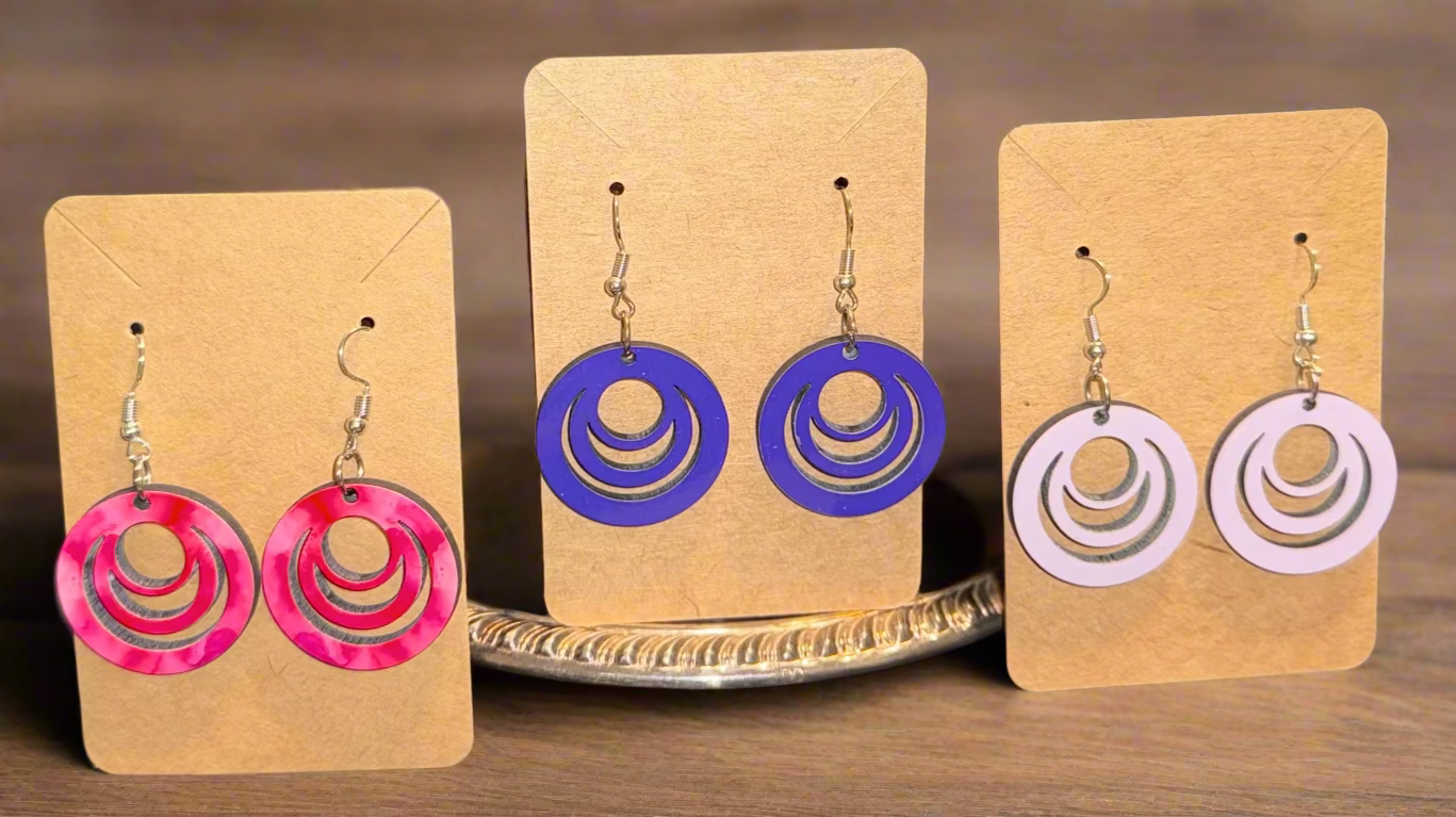 Swirl Earrings (Multiple Colors)