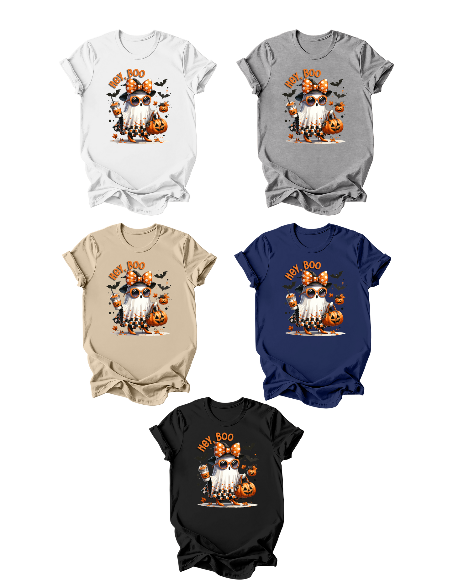 Hey, Boo-100% Heavy Cotton T-Shirt