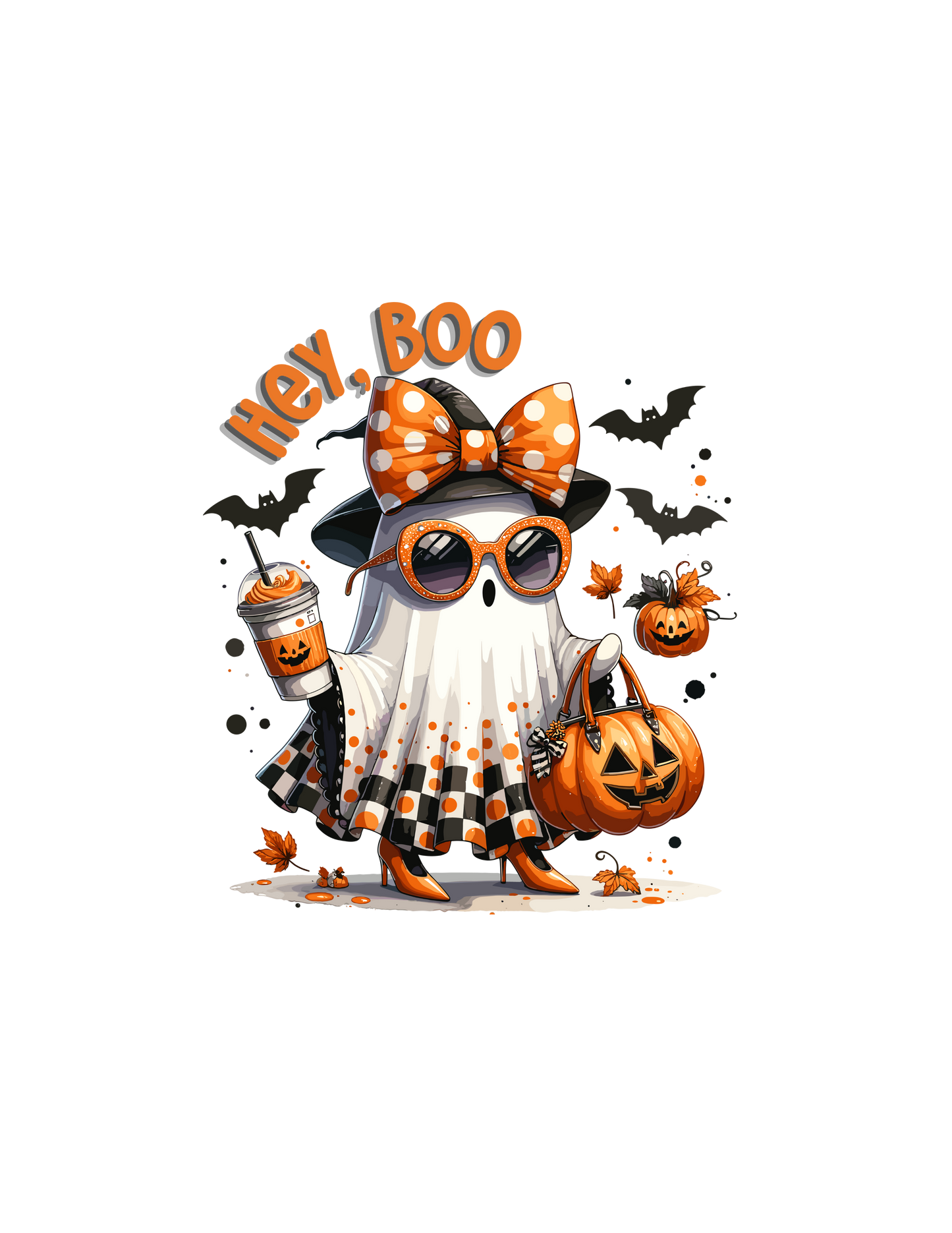 Hey, Boo-100% Heavy Cotton T-Shirt