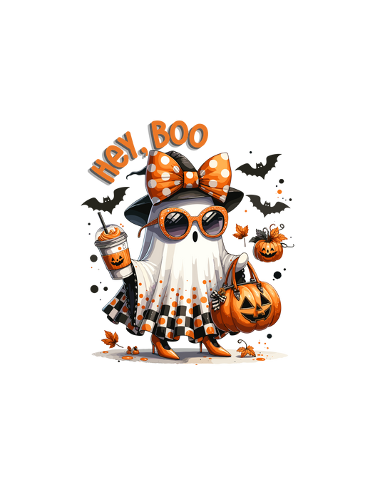 Hey, Boo-100% Heavy Cotton T-Shirt