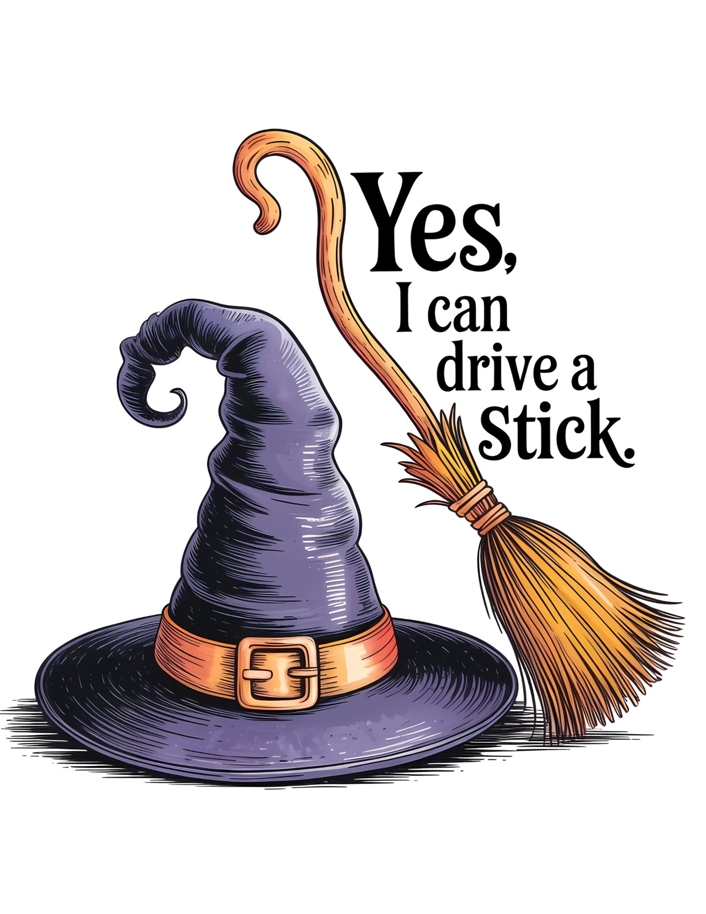 Yes, I Can Drive a Stick-100% Heavy Cotton T-Shirt