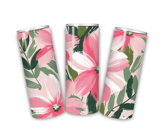Vintage Flowers Tumbler